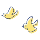 2羽の小鳥