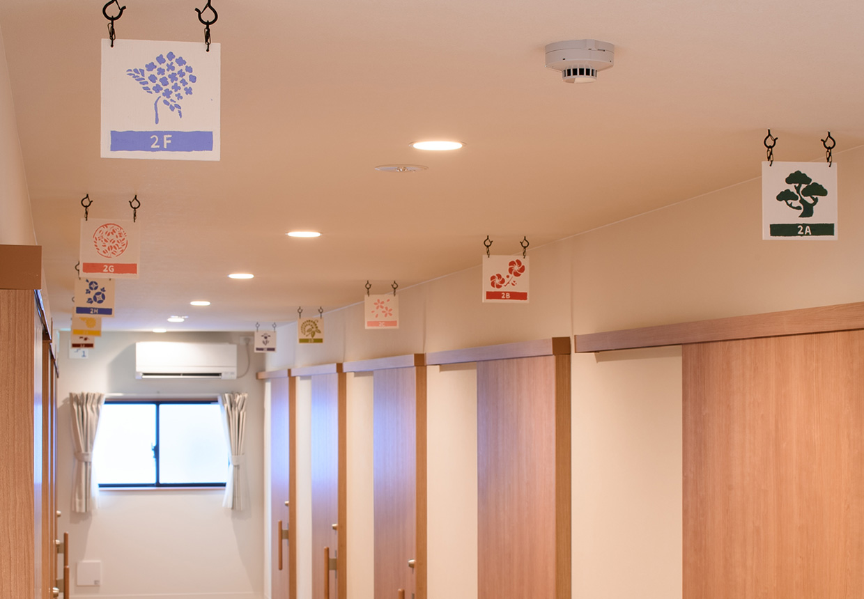 AMANEKU 狭山中央の廊下のイメージ